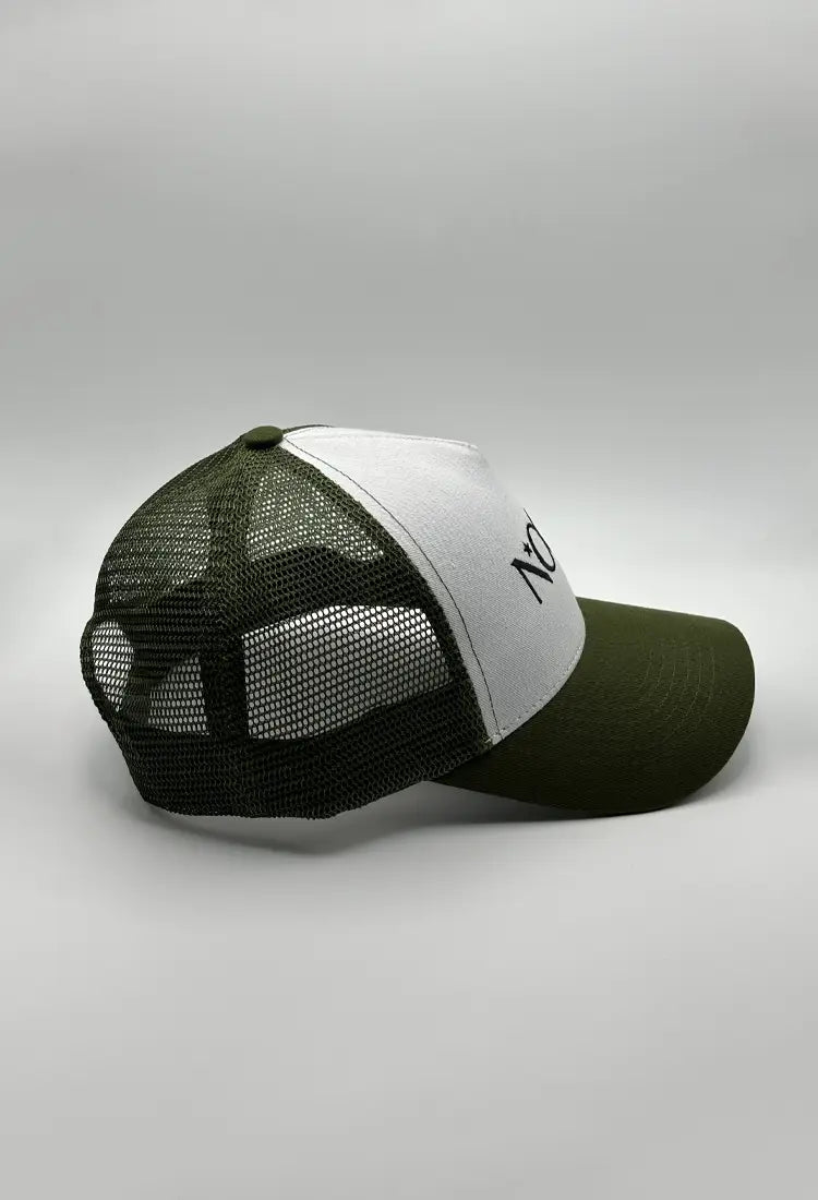 Casquette Brooklyn Dark Green et Blanc