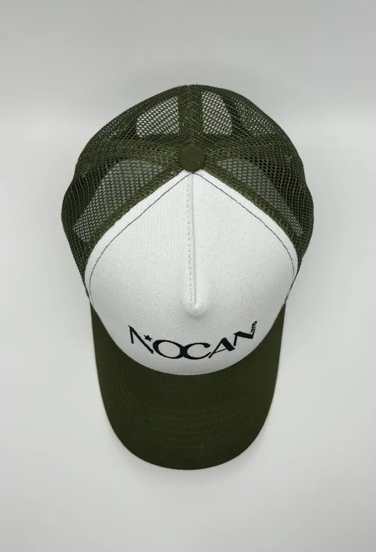 Casquette Brooklyn Dark Green et Blanc