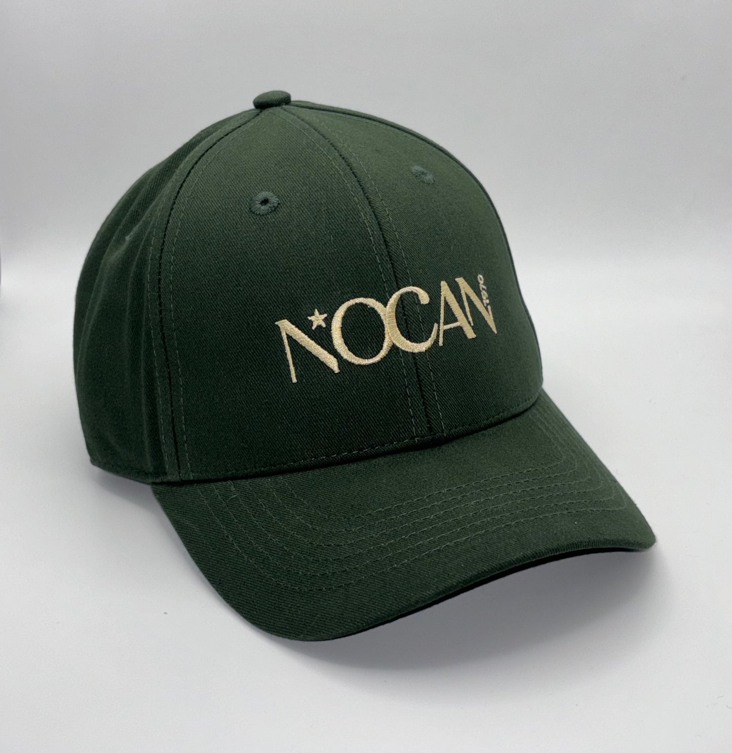 Casquette Beverly Hills Vert Sapin et Galet