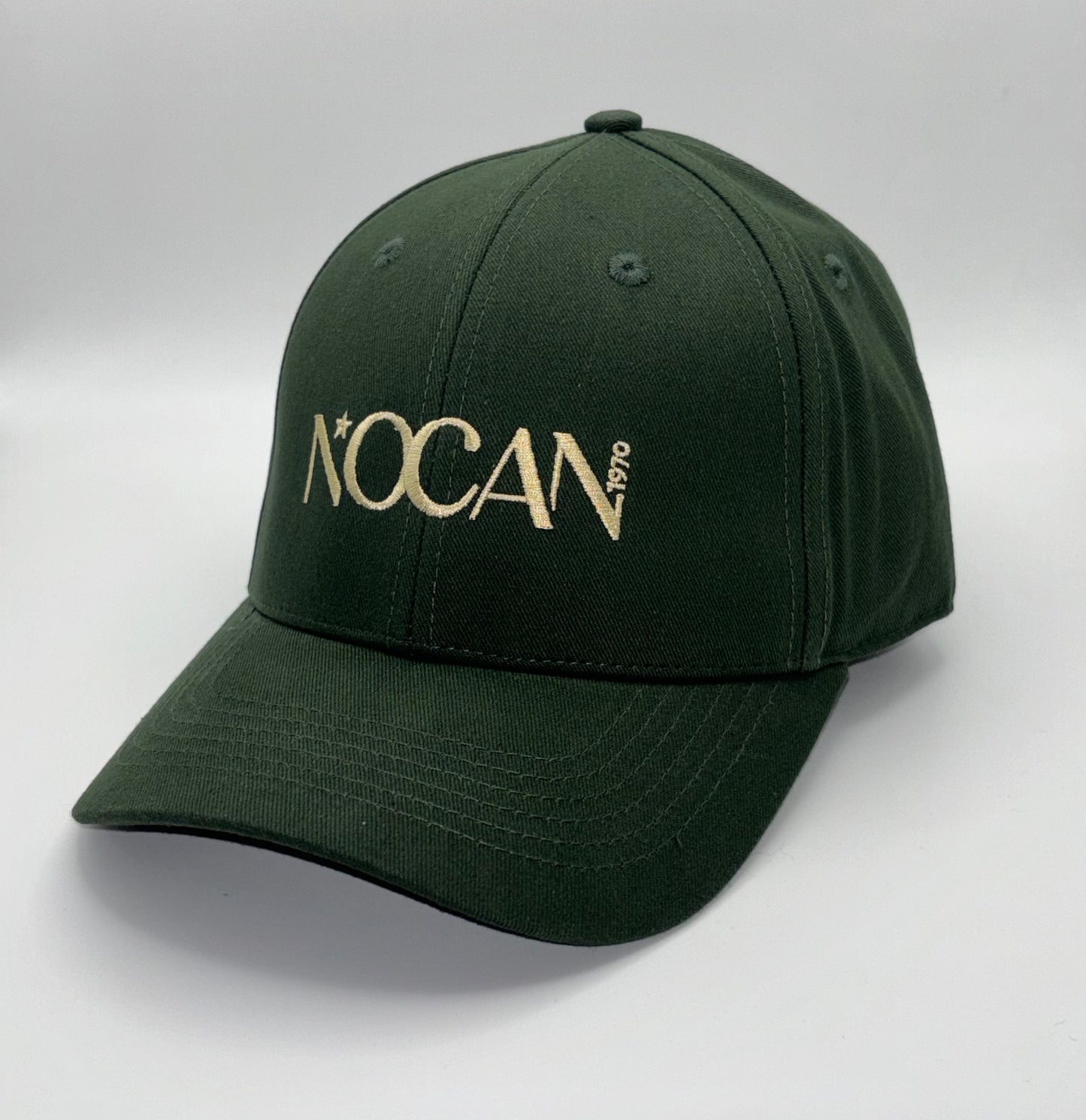 Casquette Beverly Hills Vert Sapin et Galet