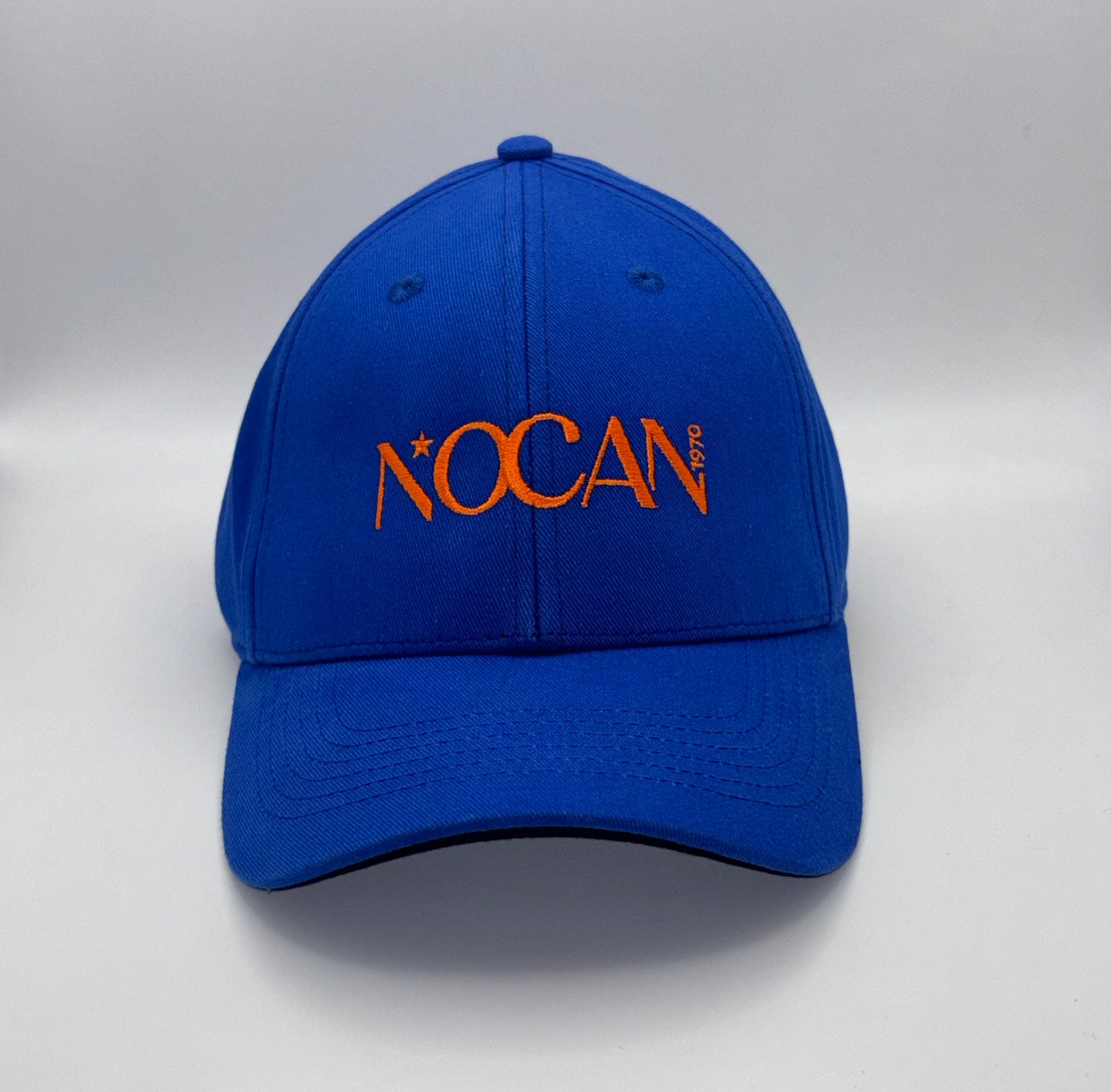 Casquette Venice Beach Bleu Roi et Orange Vibrant