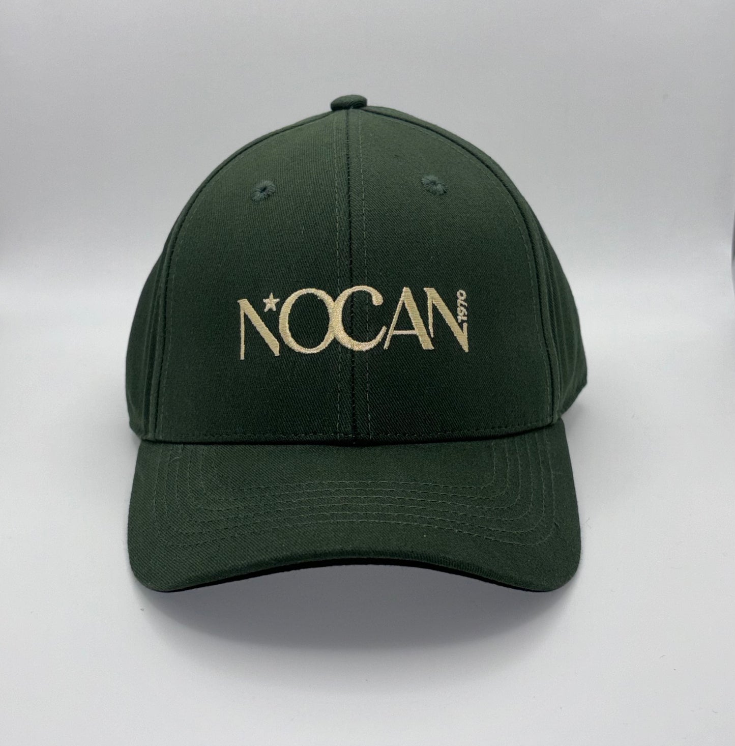 Casquette Beverly Hills Vert Sapin et Galet