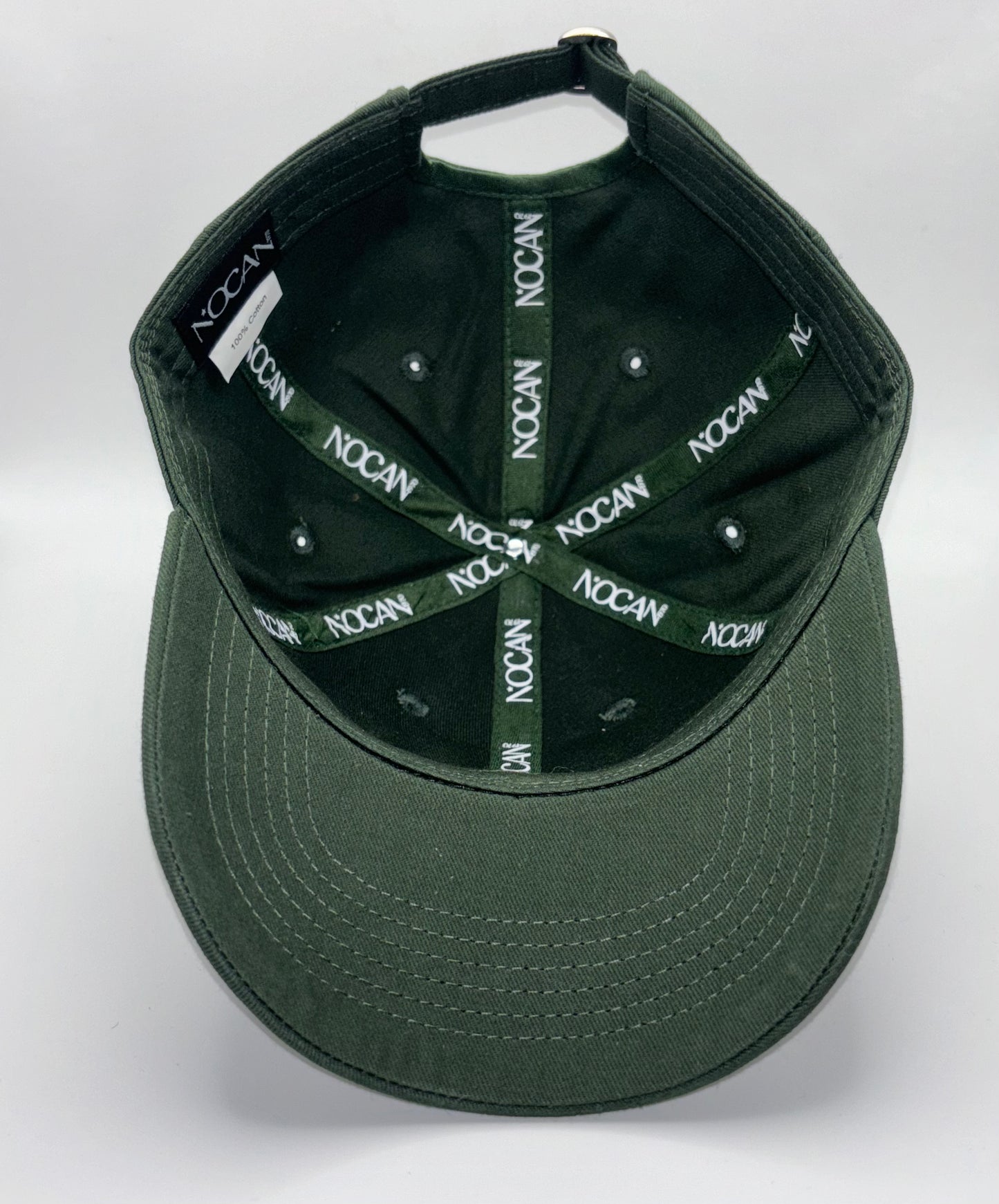 Casquette Beverly Hills Vert Sapin et Galet