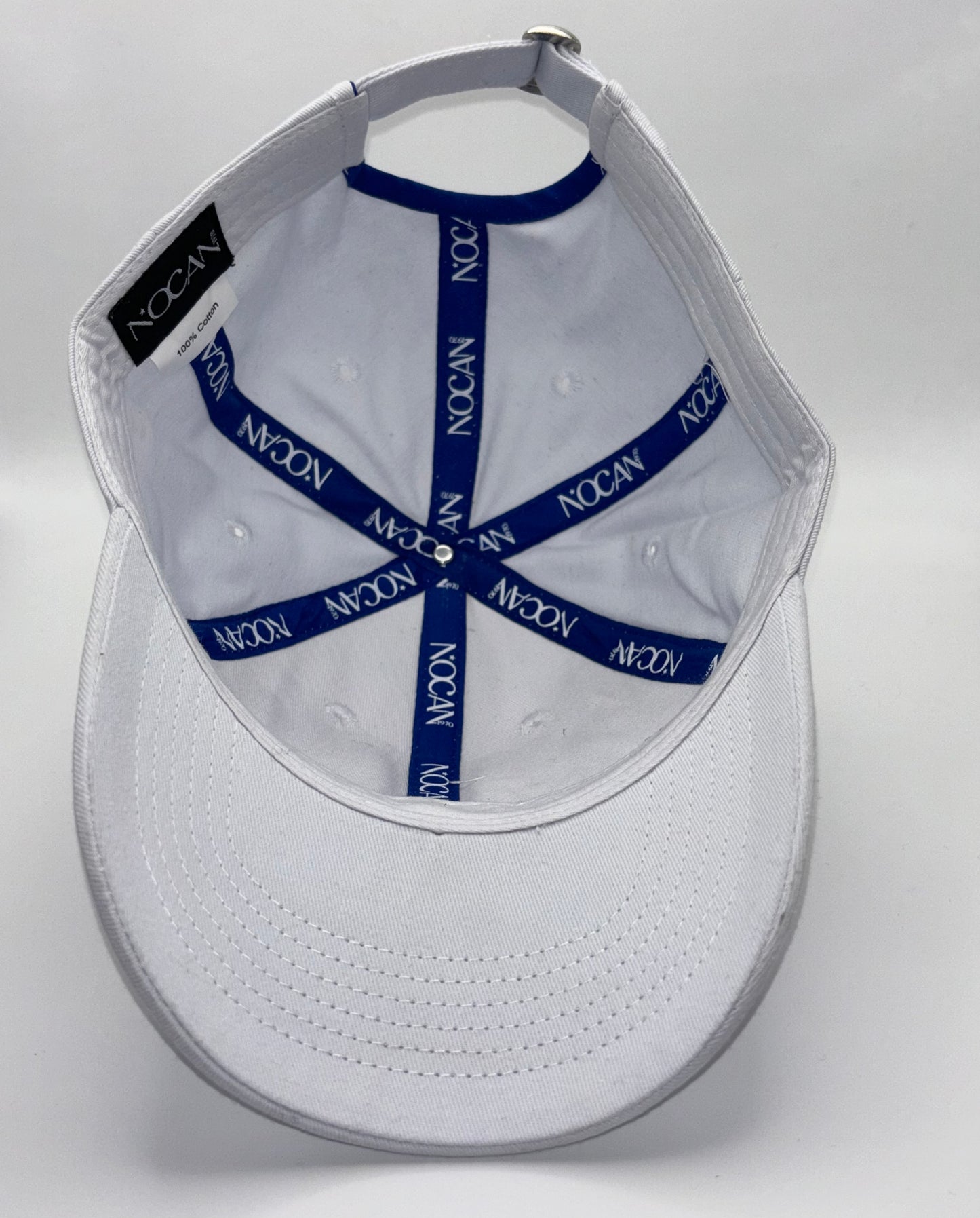 Casquette Santa Monica Blanc et Bleu Océan