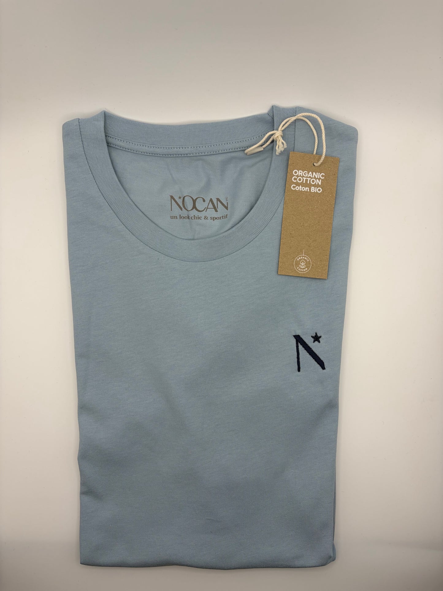 T-Shirt Unisexe Bleu Ciel "Le Céleste"