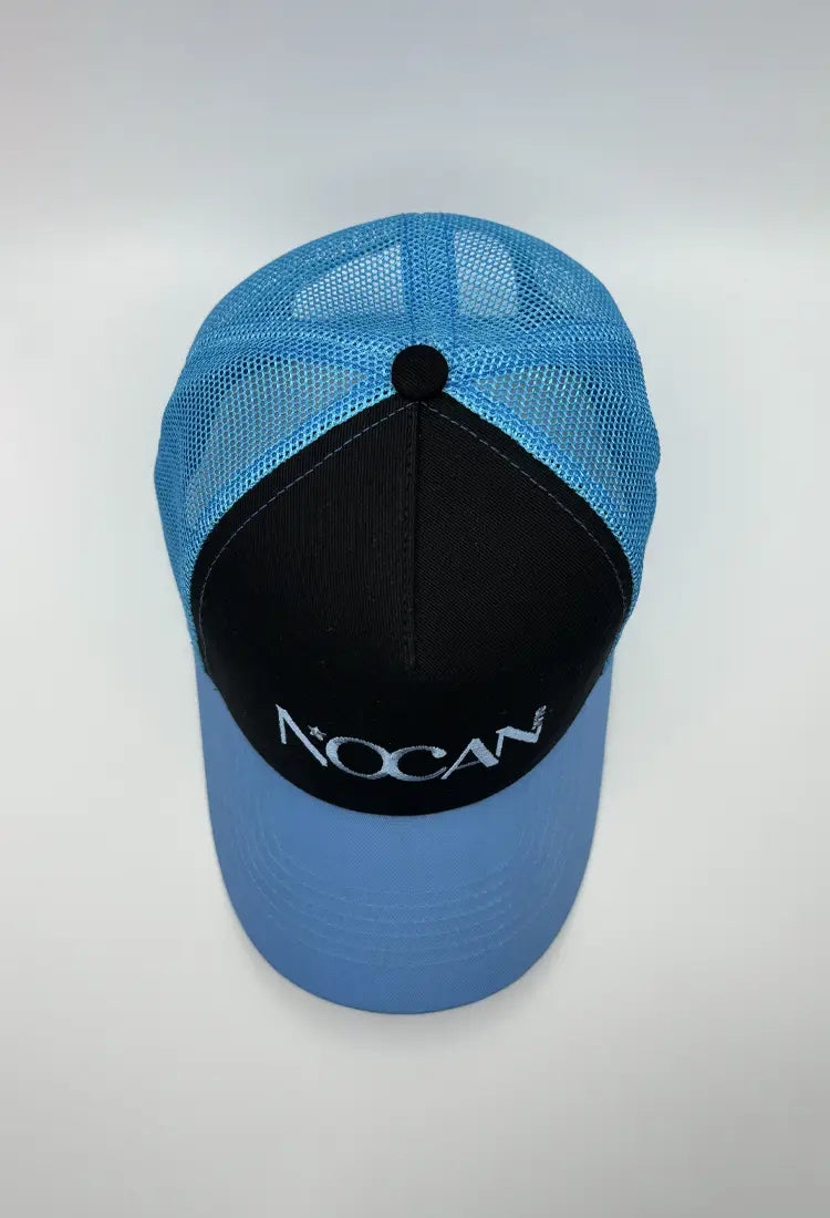 Casquette Soho Noir et Bleu d'Alaska