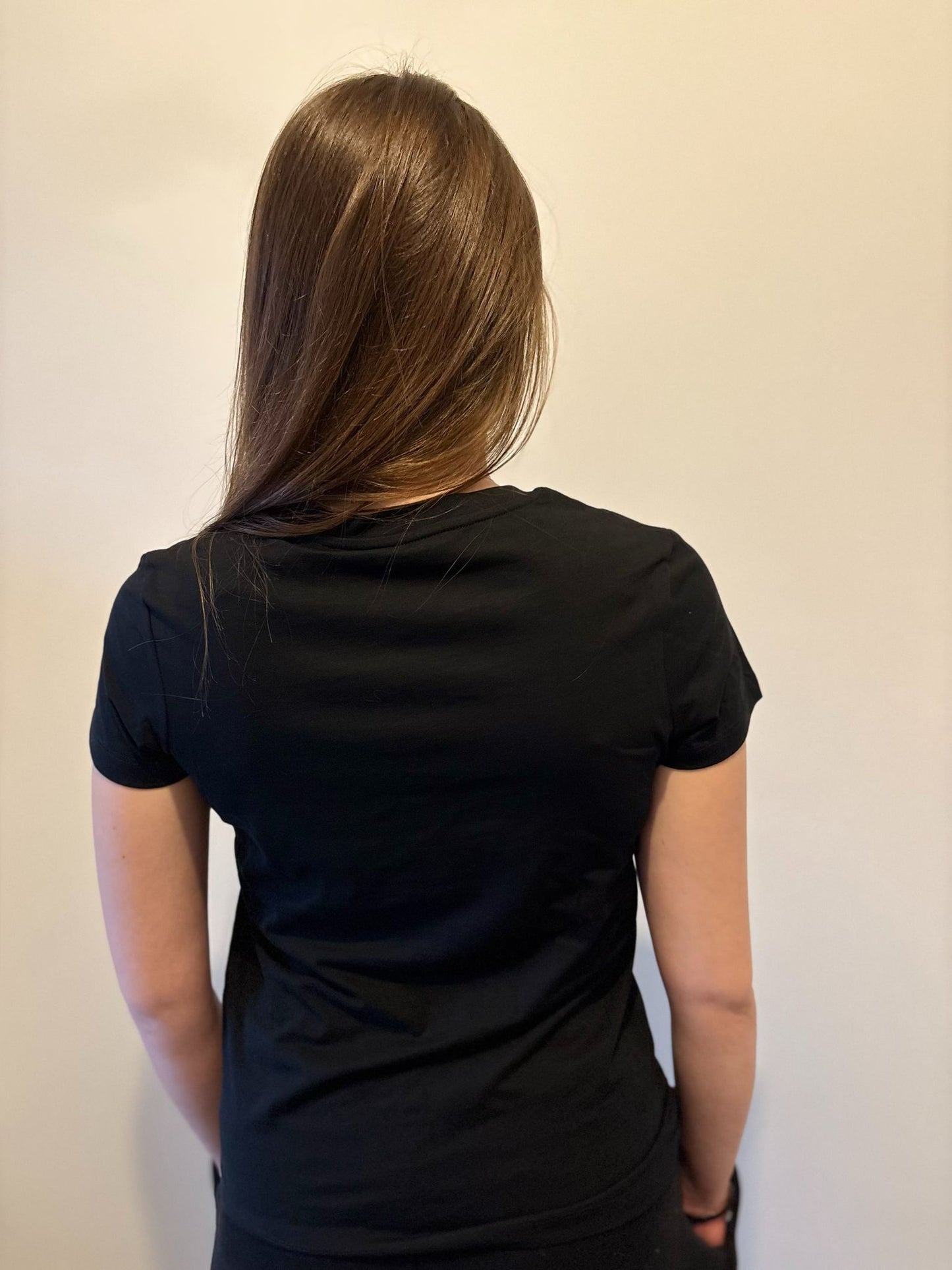 T-Shirt Femme Noir "Le Nocturne"