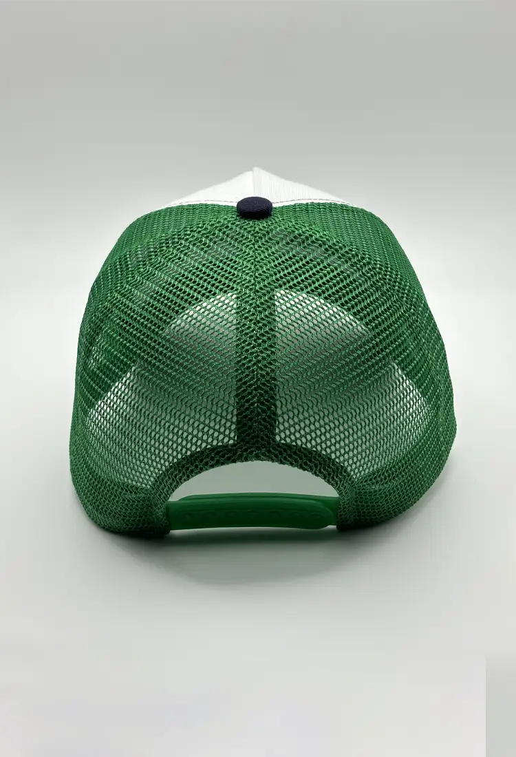 Casquette Broadway Navy, Blanc et Vert Clair