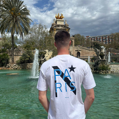 T-Shirt  Oversize Blanc "Paris"