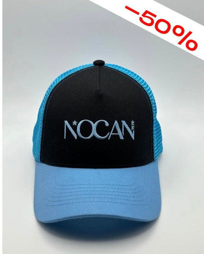 Casquette Soho  Noir et Bleu d'Alaska