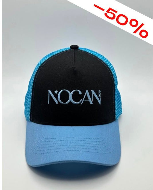 Casquette Soho  Noir et Bleu d'Alaska