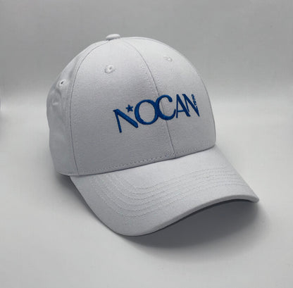 Casquette Santa Monica Blanc et Bleu Océan