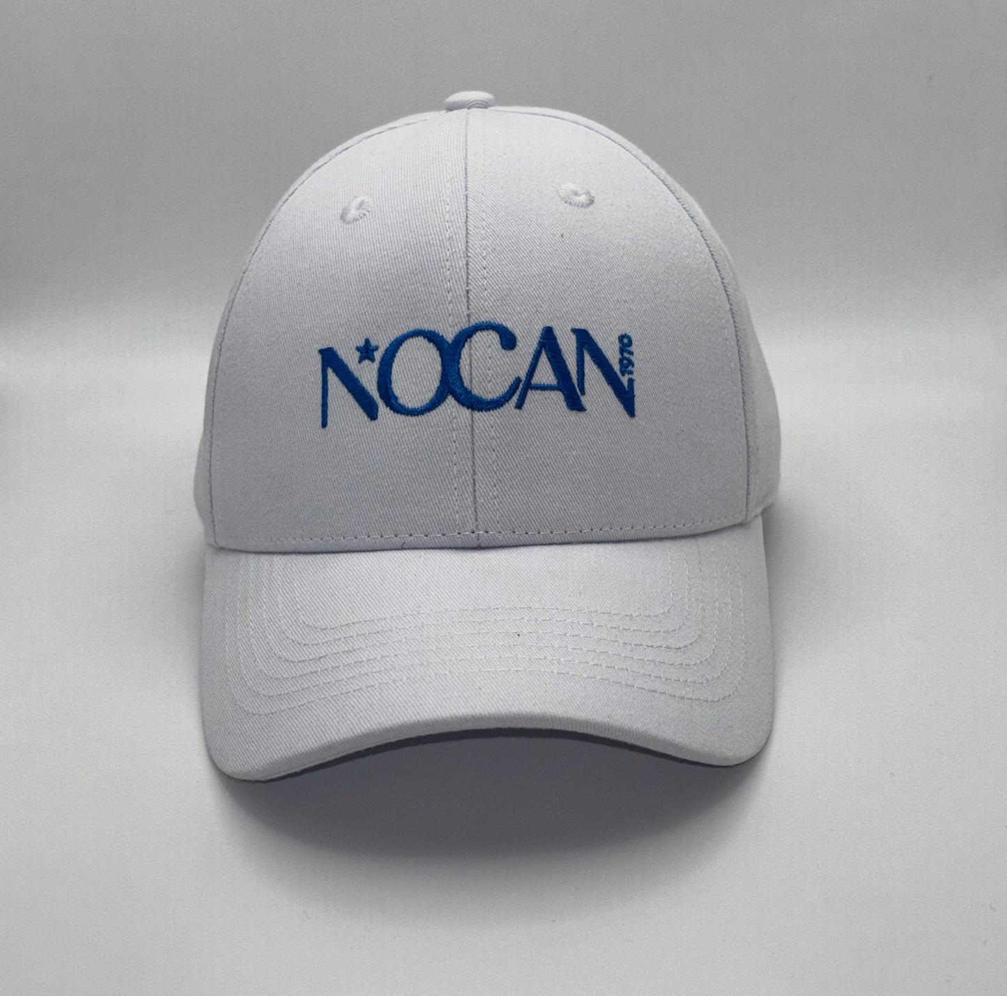 Casquette Santa Monica Blanc et Bleu Océan