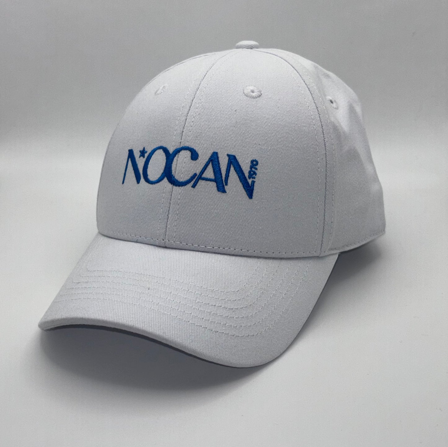 Casquette Santa Monica Blanc et Bleu Océan