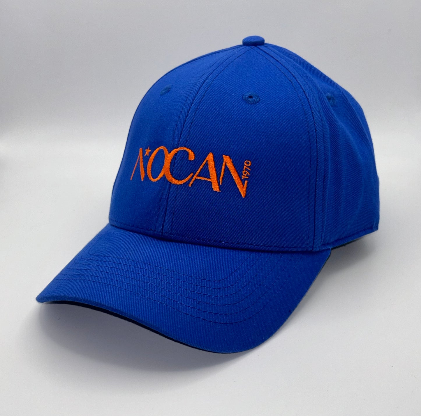 Casquette Venice Beach Bleu Roi et Orange Vibrant