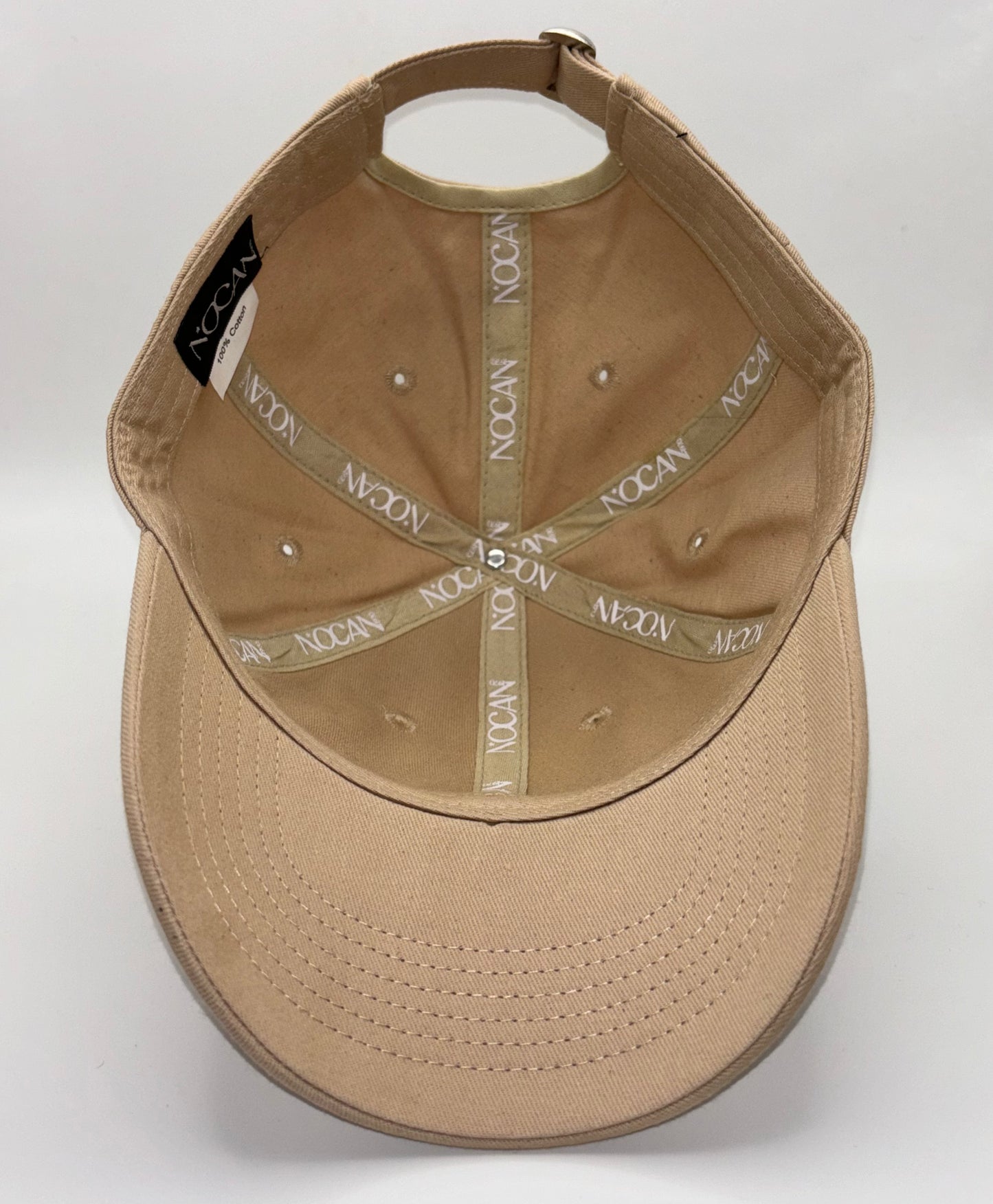 Casquette Beverly hills Sable et Vert Sapin