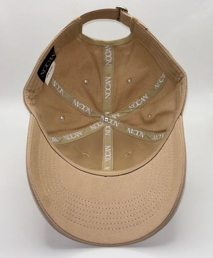 Casquette Beverly hills Sable et Vert Sapin