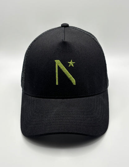 Casquette Little Havana Total Black & Grasshoper