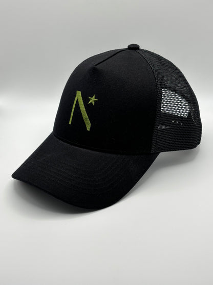 Casquette Little Havana Total Black & Grasshoper