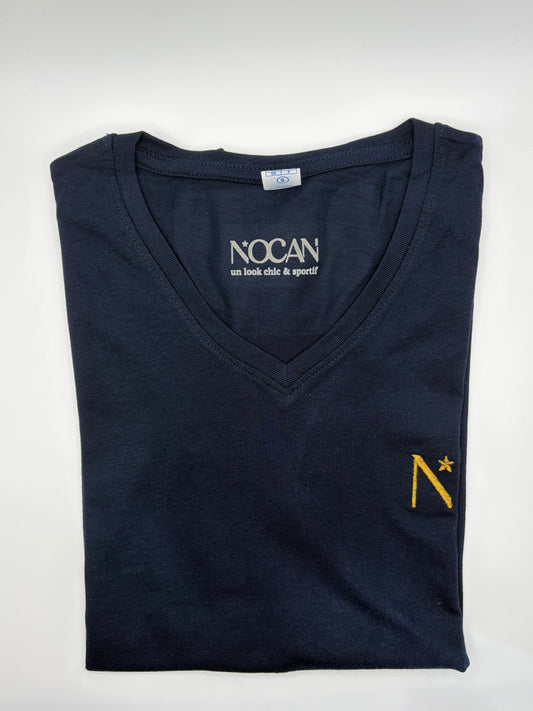 T-Shirt Femme Navy "Le Profond"