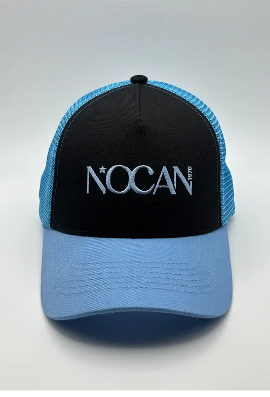 Casquette Soho  Noir et Bleu d'Alaska