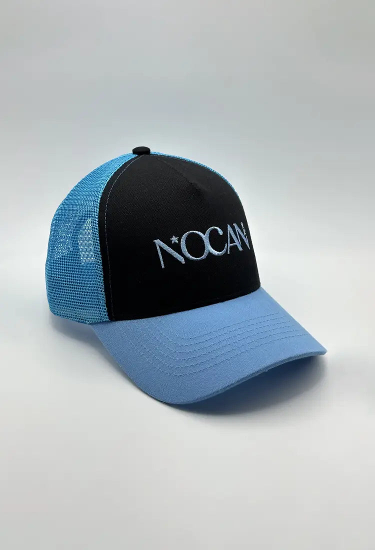 Casquette Soho  Noir et Bleu d'Alaska