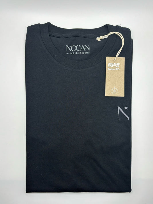 T-Shirt Unisexe Noir "L’Ébène"