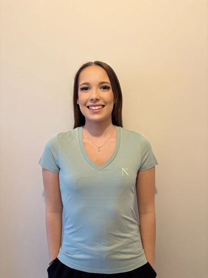 T-Shirt Femme Jade Green "Le Distingué"