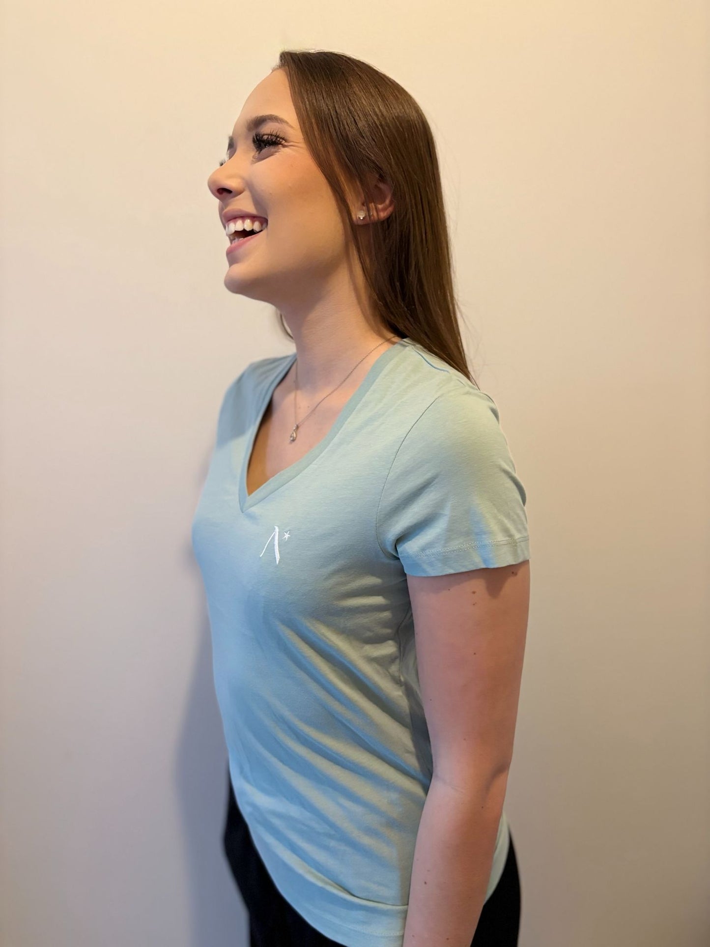 T-Shirt Femme Jade Green "Le Distingué"